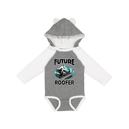 

Inktastic Roofing Gifts Future Roofer Gift Baby Boy Long Sleeve Bodysuit