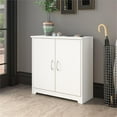 thumbnail image 2 of Pemberly Row Small Entryway Cabinet with Doors in White - Engineered Wood, 2 of 6