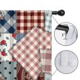 thumbnail image 4 of Blackout Kids Curtains,Pioneer Flower Floral Print Pattern Childrens Insulated Curtains Set Of 2,Bedroom Essentials,Toddler Room Decor 42"x54", 4 of 5