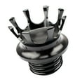 thumbnail image 3 of Colaxi Motorcycle Accessories Fuel Tank Cover Aluminum Fuel Tank , Black, 3 of 8
