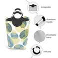 thumbnail image 4 of YFYANG 50L Foldable Laundry Hamper, Waterproof Oxford Fabric Circular Line Graffiti Laundry Bag Laundry Baskets, 4 of 6
