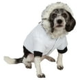 thumbnail image 4 of Pet Life 3WHXS White Winter White Fashion Parka - XS, 4 of 9
