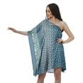 thumbnail image 1 of Moomaya Printed Shoulder Summer Dress Womens Cocktail Dresses Beach Dress, 1 of 6