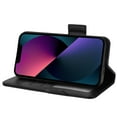 thumbnail image 2 of iPhone 14 Case , PU Leather Flip Cover Card Slots Magnetic Closure Wallet Case for iPhone 14, 2 of 5