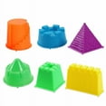 thumbnail image 1 of 6 Pcs/Set Model Kits Sand Clay Mold Kids Beach Pool Park Sand Castle Toy Set, 1 of 5