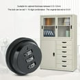 thumbnail image 2 of Digit Code Combination Cam, Alliage de Zinc Numérique Combinaison Cam Cabinet Serrure à Code Pratique Cadenas Codé, 2 of 8