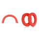 thumbnail image 1 of Protectores de diadema de silicona lavables para auriculares WH-1000XM5 (rojo), 1 of 7