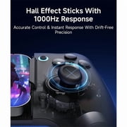 EasySMX M20 Type-C Mobile Gaming Controller for Android/iOS with RoSync™ Rotating Buttons, 1000Hz Hall Effect Sticks, Full Mechanical, Dual-Mode Triggers,up to 8.5