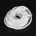 thumbnail image 3 of Torcida Albañil Línea Nylon Cordel Cuerda Cordón Blanco 5M/16.4 Pies 8mm Diámetro para Redes, Paisajismo, Hogar Mejora, Bricolaje Proyecto, Artesanía, Albañilería, 3 of 6