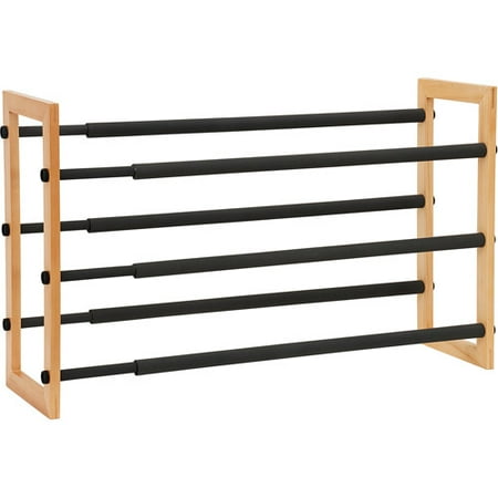 Canopy Cp Expandable Shoe Rack Natural