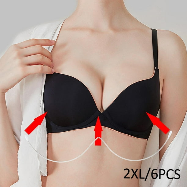 Esquirla 6 Pieces Shaping Underwire Repair Replacement Stainless Steel  under Wire for Bra 2XL 16