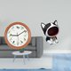 thumbnail image 2 of Reloj de pared con pájaro cantor, reloj de pared con sonido, reloj decorativo con sonido, estatua de gato, llavero, material de resina, adecuado para, 2 of 8