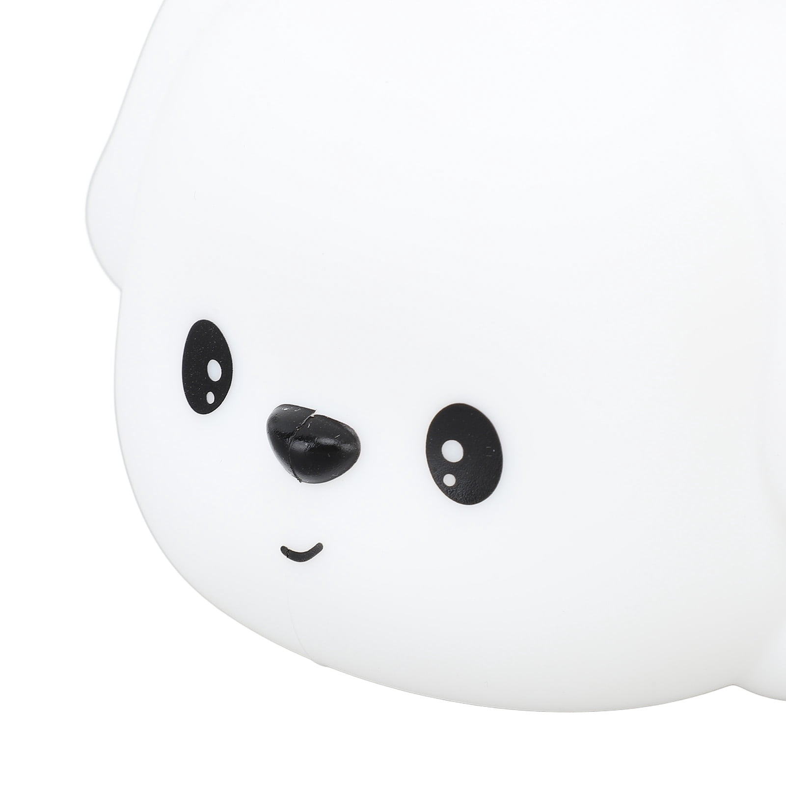 NFTIGB LED Cute Puppy Dog Night Light, ABS Silicone USB Rechargeable Baby Bedside Lamp, Toy Table Decoration for Nursery Bedroom Dorm, Kids Gift, Warm Lighting (6.3 x 4.3 x 3.9 inches)
