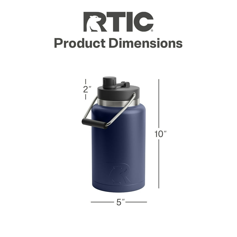 ［残りひとつ］　● RTIC　HALF GALLON JUG ●　：ハーフガロン Amazon.com: RTIC Half Gallon Outback Jug, Stainless Steel