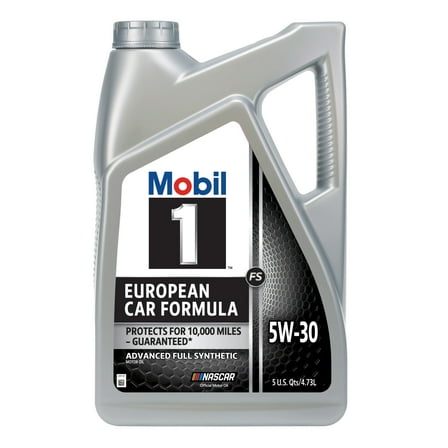 Mobil 1 FS European Car Formula Full Synthetic Motor Oil 5W-30, 5 Quart