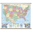 thumbnail image 1 of Universal Map 28453 Nous Essentiel Wall Map-Roller, 1 of 1