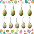 thumbnail image 5 of Toystoory Lote de 9 huevos de Pascua hechos a mano, adorables adornos para decorar el hogar. Kits de decoración para fiestas, 5 of 5