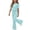 Mint Green, variant on Fnooota Girls Summer Outfit Sets Size 7-8, Short Sleeve Casual Gifts Kids' Casual Clothing Sets Pink Size 7-8