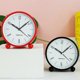 thumbnail image 3 of Non Ticking Round Alarm Clock, Battery Operated and Light Function, Super Silent Alarm White, 3 of 3