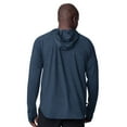 thumbnail image 2 of Men's MSX by Michael Strahan  Navy Buffalo Sabres Fast Track Raglan Long Sleeve Hoodie T-Shirt, 2 of 3