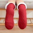 thumbnail image 4 of Socks for Women & Men Warm Winter Fuzzy Socks Universal Thick Sleep Socks Warm Floor Couple's Mid Tube Socks, 4 of 5