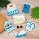 thumbnail image 5 of Verano Bandeja Jerárquica Hola Playa Azul Bandeja Decoraciones Silla Costera Cangrejo Chanclas Signos de Madera Verano Mar Océano Granja para Casa Mesa Estante, 5 of 7