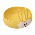 thumbnail image 1 of DOLITY Lit pour Animaux de Compagnie Respirant Rond Robuste Rafraîchissant pour Intérieur pour Chat Jaune, 1 of 8