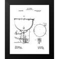thumbnail image 2 of Anonymous 20x24 Black Modern Framed Museum Art Print Titled - Kettle drum Diagram, 2 of 5