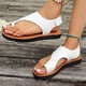 thumbnail image 1 of MKLEKYY Sandalias Flexi Informales para Mujer, Transpirables, Planas, Cómodas, Ligeras, Con Punta Abierta, para Uso Diario Con Pantalones Cortos y Vaqueros., 1 of 4