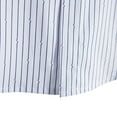 thumbnail image 6 of BLVB Men's Button down T-Shirts Casual Stripe Lapel Short Sleeve Tops Casual Summer Beach Vacation Blouse Tees, 6 of 7