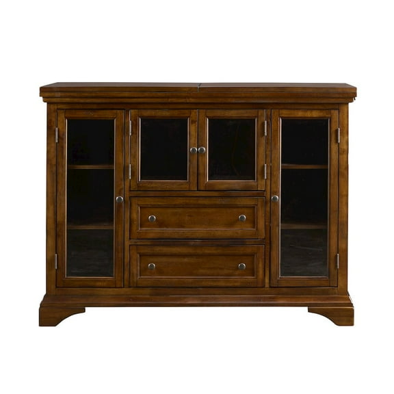 A-America Mariposa Flip-Top Server, Rustic Whiskey