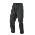 thumbnail image 2 of Men's Fleece Warm Drawstring Baggy Sweatpants Solid Color Casual Running Sport Trousers with Pockets, 2 of 4