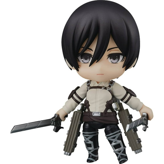 Q Version Attack on Titan Mikasa Ackerman Nendoroid Action Figure 2001# Desktop Figures