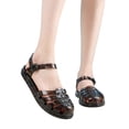 thumbnail image 4 of Jelly Mesh Ballet Ballerina For Women Adult Hollow Jelly Clear Sandals Beach Ballet Low Heel Comfortable Summer Beach Jelly Shoes, 4 of 8