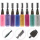 thumbnail image 3 of 8 Pcs Washable Hair Dye Kids Temporary Hair Dye Comb Hair Coloring Brush Hair Chalk Markers Washable Hair Chalk, 3 of 4