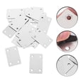 thumbnail image 1 of RENACLIPY 20Ud Soportes Planos Para Reparación De Muebles En Acero Inoxidable Color Plata, 1 of 7