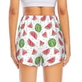 thumbnail image 4 of Fotbe Hand Drawn Watermelon Womens High Waist Running Shorts Athletic Workout Quick Dry Shorts for Women with Pockets Gym Yoga Summer Shorts-Large, 4 of 9