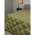 thumbnail image 2 of Spring Down Alternative Comforter, Fresh Lemon Slices with Leaves Background Soft Fruit Summer Tasteful Design, Microfiber Quilt for All Season, 5 Sizes, Yellow Fern Green, by Ambesonne, 2 of 3