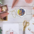 thumbnail image 6 of 3drose, Dalis Surrealism Painting Scene in a Cabaret in Madrid, 3 inch Snowflake Porcelain Ornament, 6 of 7