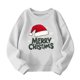 thumbnail image 4 of Blusas y camisas de manga larga con cuello redondo para niños Estampados navideños de manga larga Casual Suelto Forro polar para mayor calidez Sudadera con capucha de manga larga con cuello redondo pa, 4 of 4