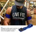 thumbnail image 2 of JFBUJC 2pcs Occlusion Training Bands Blood Flow Restriction Bands Bicep Muscle Training Straps, 2 of 5
