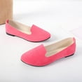thumbnail image 4 of Watermelon Red Womens Flat Shoes For Work And Casual Wear Comfortable Design Lightweight Construction Suitable For Indoor And Outdoor Daily Use Size 39, 4 of 5
