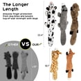 thumbnail image 4 of Peluche arrugado Dog Squeaky Toys Nocciola para perros, 5 unidades, 4 of 7
