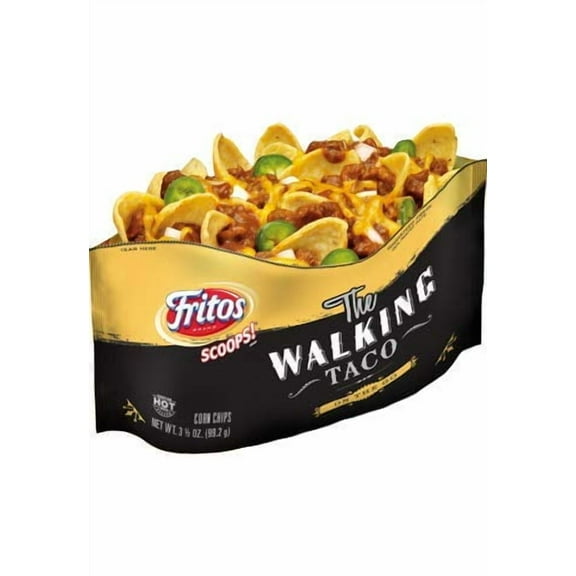 Fritos Scoops Walking Taco Bags 3.5 Ounces Pack of 18