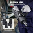 thumbnail image 5 of 1 Inch Air Impact Gun Lightweight Aluminum Construction Up to 2730 ft-lbs Reverse Torque 6 Speed Torque Settings 2 Handles for Heavy Duty Maintenance and Repairs, 5 of 8