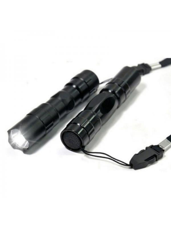 3W Police LED Mini Waterproof Ultra Bright Flashlight Torch Camping Hiking BE 