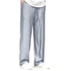 thumbnail image 3 of Pantalones largos de verano para hombre con bolsillo y cordón, pantalones casuales con bolsillo para hombre, 3 of 3