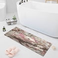 thumbnail image 3 of WOBOGO Axolotl Cherry Blossom Carpet 39x20in Kitchen Bathroom Livingroom Plush Absorbent Non-Slip Floor Mat, 3 of 8