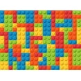 thumbnail image 2 of Base Building Block Pattern Edible Cake Topper Image ABPID05082, 2 of 4