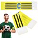 thumbnail image 1 of Brazaletes de capitán de fútbol, ​​2 uds., brazalete de fútbol, ​​brazalete de capitán, señal de brazo de fútbol, ​​brazalete de fútbol, 1 of 5